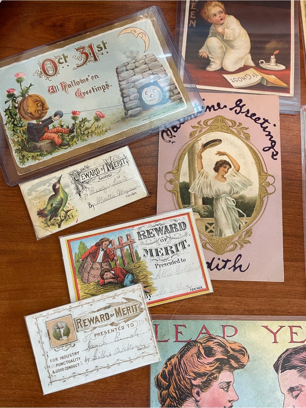 VTG Postcards 1909-1913 Holiday Special Occasion Posted Unposted Collectible